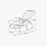 Furnish Lap Rocking Chair - Parrot Green 1