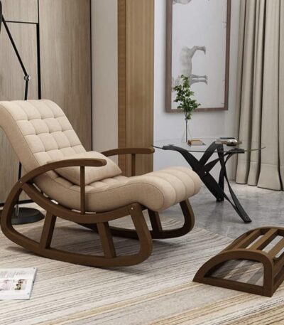 Furnish Lap - Rocking Chair Beige
