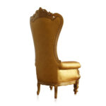 Furnish Lap High Back Banquet Party Restaurant Luxury Royal Dining Golden Throne Wedding Occasion Chairs 5