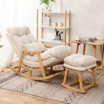 Furnish Lap - Fibre Rocking Chair - Furnish Lap Beige 3