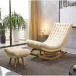 Furnish Lap Garden Rocking Chairs (Beige)