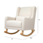 Furnish Lap Kai Rocking Chair ( Beige )