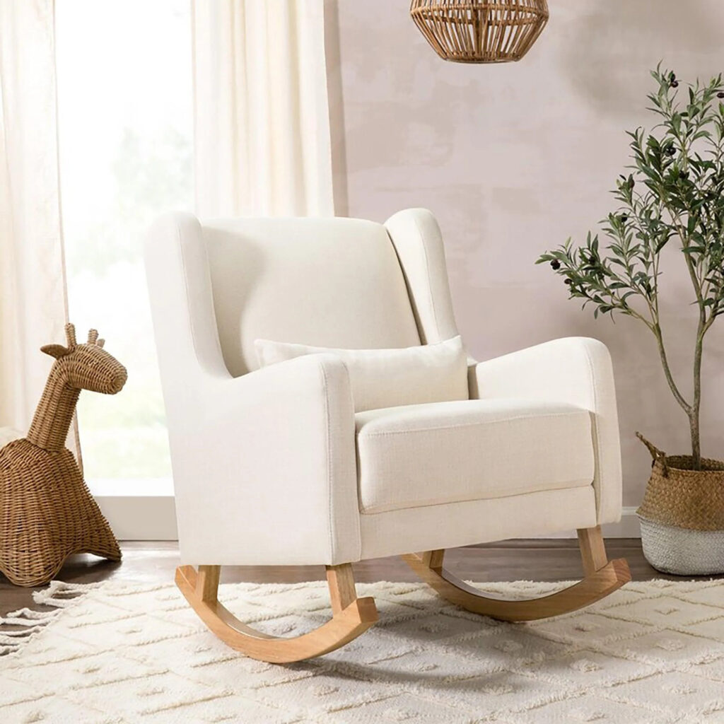 Furnish Lap Kai Rocking Chair ( Beige ) (3)
