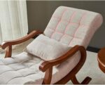 Furnish Lap Recliner Rocking Chair In Premium ( Off White )
