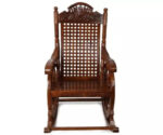 Furnish Lap Solid Sheesham Wood Grandpa Rocking Chair