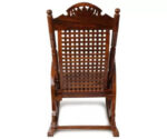 Furnish Lap Solid Sheesham Wood Grandpa Rocking Chair - Swing Chairs - Rolling Chair