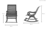 Furnish Lap Solid Sheesham Wood Rocking Chair with Premium Honey Finish | Perfect for Home Interior - Image 4