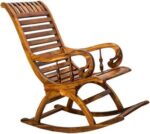 Furnish Lap - Wooden Rocking Chair SHEESHAM Wood